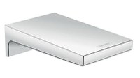 Pipa cada Hansgrohe Metropol montaj incastrat, cu protectie 185 mm, crom - 32543000 - 1