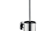 Portperie WC Ferro Smile, crom/sticla mata - ASM14