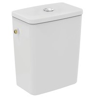 Rezervor ceramica Ideal Standard Connect Air Cube, 3/6 L, alimentare laterala, alb - E073301 - 1
