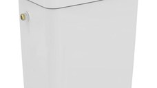 Rezervor Ideal Standard pentru vas wc pe pardoseala Connect Cube, alimentare laterala, alb - E797101