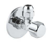 Robinet cu ventil de colt Grohe, compensare lungime, crom 22029000 - 1