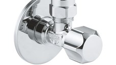 Robinet cu ventil de colt Grohe, compensare lungime, crom 22029000