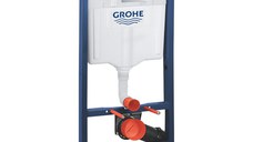 Set 3 in 1 rezervor WC Grohe Rapid SL, placa actionare crom, compatibil placi actionare S - 39504000