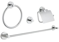 Set accesorii baie 4 in 1 Grohe Essentials-40776001 - 1