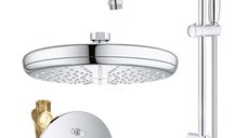 Set baterii baie montaj incastrat,para fixa 210 mm Grohe Eurosmart New