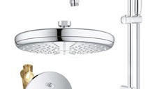 Set baterii baie montaj incastrat,para fixa 210 mm Grohe Eurosmart New