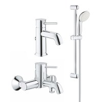 Set complet baterii baie 3 in1 Grohe Classic marimea S (2381000,23787000,27853001) - 1