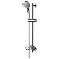 Set de dus cu bara Ideal Standard Ideal Rain Soft,  3 jeturi, furtun 1.75 m, etajera, crom - B9415AA - 1