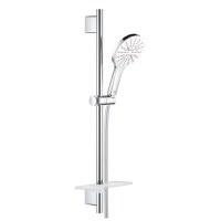 Set de dus Grohe Rainshower 130 Smartactive, bara 600 mm, 3 jeturi, moon white -  26576LS0 - 1