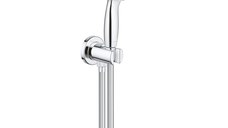 Set dus Grohe New Tempesta 100, 2 jeturi, cot iesire si suport para incluse-26406001