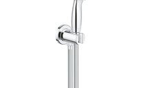 Set dus Grohe New Tempesta 100, 2 jeturi, cot iesire si suport para incluse-26406001