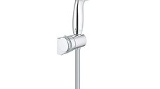 Set dus Grohe New Tempesta 100, 5.7 l/min, 2 functii, suport ajustabil, furtun inclus, Crom-2760110E