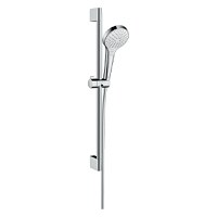 Set dus Hansgrohe Croma Select S Vario, bara de 65 cm, alb-crom - 26562400 - 1