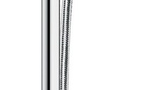 Set dus Hansgrohe Crometa New 100 Vario cu bara 0.65 m alb crom - 26532400