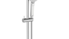 Set dus Ideal Standard IdealRain Evo, 600 mm, furtun 1.75 m, 3 jeturi, crom - B2233AA