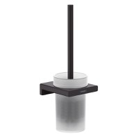 Set perie WC Hansgrohe AddStoris, negru mat -  41752670 - 1