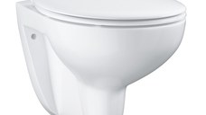 Set vas WC Grohe Bau Ceramic suspendat Rimless cu capac soft-close - 39351000