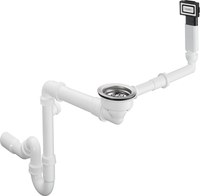 Sifon si ventil Hansgrohe pentru chiuveta granit, 1 cuva, D16-10 - 43927000 - 1