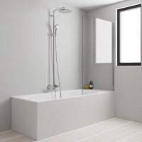 Sistem de cada Grohe Tempesta Cosmopolitan 250, 1/2'', aparent, termostat, 2 jeturi, crom - 26672000 - 1