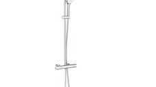 Sistem de dus Grohe Euphoria 310, termostat, montare pe perete, crom - 26075001