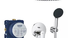 Sistem de dus Grohe Start  1/2'', incastrat, 250 mm, 1 functie, crom- 25293000