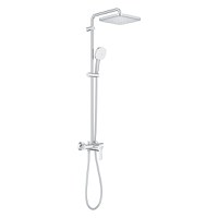 Sistem de dus Grohe Tempesta Cube 250, aparent, 250 mm, 1 functie, crom-26692001 - 1
