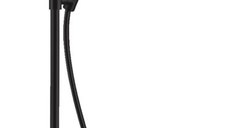 Sistem de dus Hansgrohe Raindance Select S 240 PowderRain, termostat, 1 jet, negru mat - 27633670