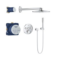 Sistem de dus incastrat Grohe Grohtherm SmartControl, Set Perfect Shower, Rainshower SmartActive 310, crom - 34705000 - 1