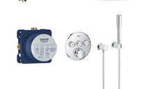 Sistem de dus incastrat Grohe Grohtherm SmartControl, Set Perfect Shower, Rainshower SmartActive 310, crom - 34705000