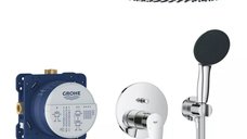 Sistem de dus incastrat Grohe Start 1/2'', 250 mm, crom, 1 functie