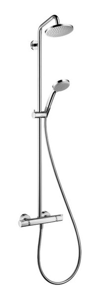 Sistem de dus termostatic  Hansgrohe Croma 160, crom - 27135000 - 1