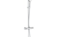 Sistem dus Grohe Euphoria 260, 3 jeturi, termostat, limitator debit, crom - 27615002