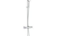 Sistem dus Grohe Euphoria 260, 3 jeturi, termostat, limitator debit, crom - 27615002