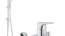 Sistem dus Grohe New Tempesta 210+baterie cada Bauflow  (26980001. , 23756000)