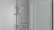 Sistem dus Hansgrohe Vernis Shape 230, 1 jet Reno, fara baterie, crom - 26282000
