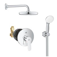 Sistem dus montaj incastrat Grohe Bauedge Perfect Shower 210 ,corp incastrat inclus - 1