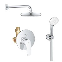 Sistem dus montaj incastrat Grohe Bauflow Perfect Shower,corp incastrat inclus ( 29113000 , 26412000,26406001) - 1