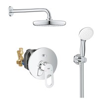 Sistem dus montaj incastrat Grohe Bauloop Perfect Shower,corp incastrat inclus - 1