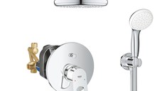 Sistem dus montaj incastrat Grohe Bauloop Perfect Shower,corp incastrat inclus