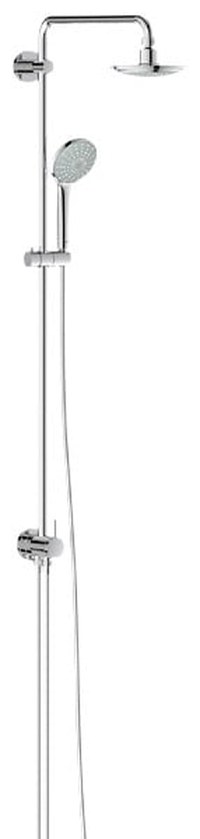 Sistem Grohe de dus Euphoria cu schimbator si montare pe perete - 1
