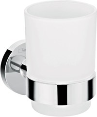 Suport cu pahar Hansgrohe Logis Universal, crom - 41718000 - 1