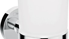 Suport cu pahar Hansgrohe Logis Universal, crom - 41718000