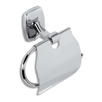Suport hartie igienica cu protectie Ferro, Orfeus, crom - 6938.0 - 1