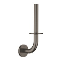 Suport hartie igienica Grohe Essentials, montare pe perete, fixare ascunse, brushed hard graphite - 40385AL1 - 1