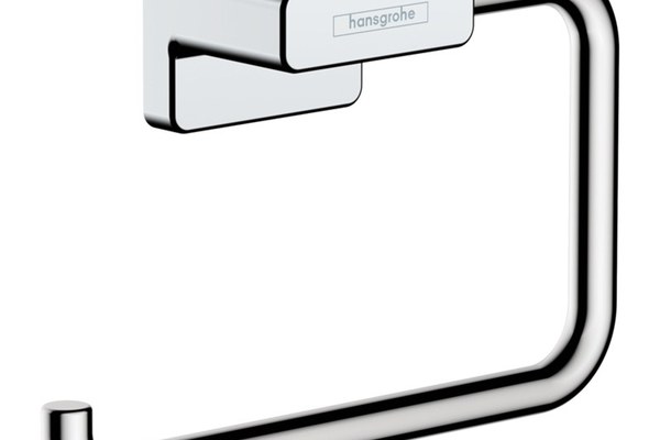 Suport hartie igienica, Hansgrohe, AddStoris, crom-41771000