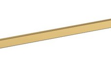 Suport prosop Hansgrohe AddStoris , 650 mm, polished gold optic - 41747990