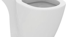 Vas WC Ideal Standard Connect, design spate arcuit, alb - E803601