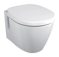 Vas WC Ideal Standard Connect Space, suspendat, pentru rezervor incastrat, alb - E804601 - 1