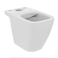 Vas WC pe pardoseala Ideal Standard I.life S, Compact rimless, alb - T459601 - 1