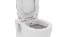 Vas WC suspendat Ideal Standard Connect, functie de bideu alb - E781901